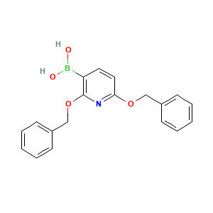 [2,6-Bis(benzyloxy)pyridin-3-yl]boronic acid