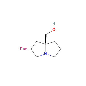 ((2R,7aS)-2-Fluorotetrahydro-1H-pyrrolizin-7a(5H)-yl)methanol