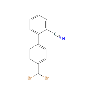4,4-Dibromomethyl-2'-cyanobiphenyl