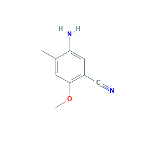 5-Amino-2-methoxy-4-methylbenzonitrile