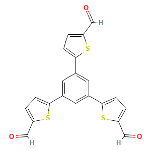 5,5',5''-(Benzene-1,3,5-triyl)tris(thiophene-2-carbaldehyde)