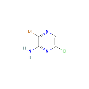 2-Amino-3-bromo-6-chloropyrazine