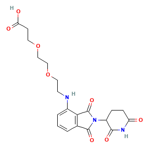 Pomalidomide-PEG2-COOH