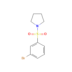1-((3-Bromophenyl)sulfonyl)pyrrolidine