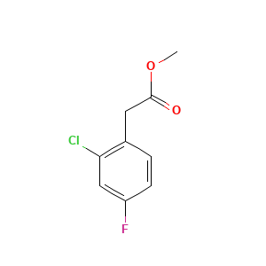(2-Chloro-4-fluorophenyl)acetic acid methyl ester