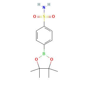 4-(4,4,5,5-Tetramethyl-1,3,2-dioxaborolan-2-yl)benzene-1-sulfonamide