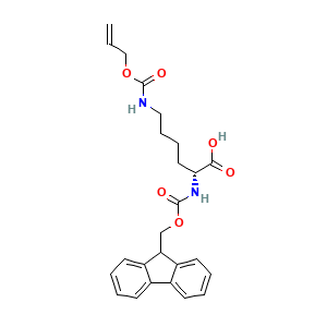 N2-((9H-Fluoren-9-ylmethoxy)carbonyl)-N6-((2-propen-1-yloxy)carbonyl)-D-lysine
