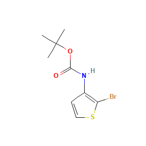 tert-butyl N-(2-bromothiophen-3-yl)carbamate