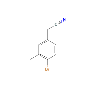 2-(4-Bromo-3-methylphenyl)acetonitrile
