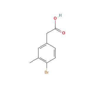 2-(4-Bromo-3-methylphenyl)acetic acid