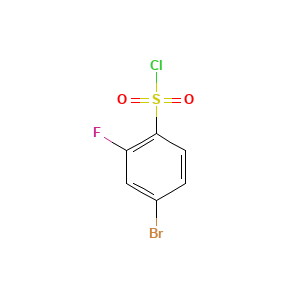 4-Bromo-2-fluorobenzene-1-sulfonyl chloride