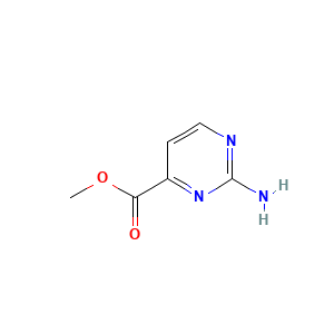 4-Pyrimidinecarboxylic acid, 2-amino-, methyl ester