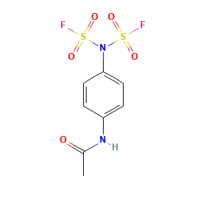 [(4-Acetamidophenyl)(fluorosulfonyl)amino]sulfonyl fluoride