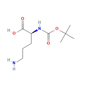 (2S)-5-amino-2-{[(tert-butoxy)carbonyl]amino}pentanoic acid