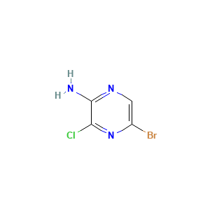 5-Bromo-3-chloropyrazin-2-amine