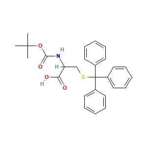 N-(tert-Butoxycarbonyl)-S-trityl-L-cysteine