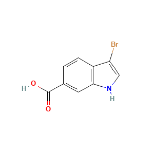 3-Bromo-1H-indole-6-carboxylic acid