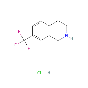 7-(Trifluoromethyl)-1,2,3,4-tetrahydroisoquinoline hydrochloride