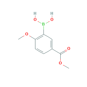 (2-Methoxy-5-(methoxycarbonyl)phenyl)boronic acid
