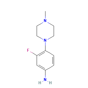 3-Fluoro-4-(4-methylpiperazin-1-yl)aniline
