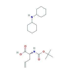 Dicyclohexylamine (R)-2-((tert-butoxycarbonyl)amino)pent-4-enoate