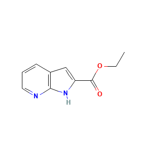 Ethyl 1H-pyrrolo(2,3-b)pyridine-2-carboxylate