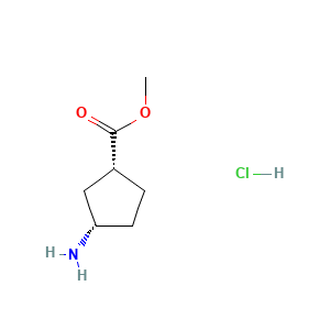 methyl (1R,3S)-3-aminocyclopentane-1-carboxylate hydrochloride