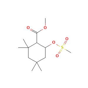 Methyl 2,2,4,4-Tetramethyl-6-((methylsulfonyl)oxy)cyclohexanecarboxylate