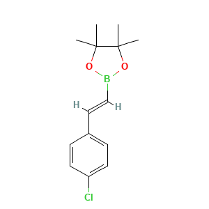 (E)-2-(4-Chlorostyryl)-4,4,5,5-tetramethyl-1,3,2-dioxaborolane