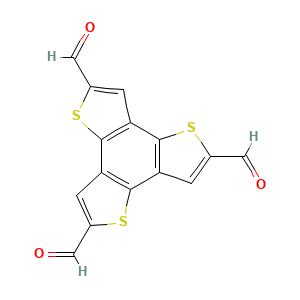 Benzo(1,2-b:3,4-b':5,6-b'')trithiophene-2,5,8-tricarbaldehyde