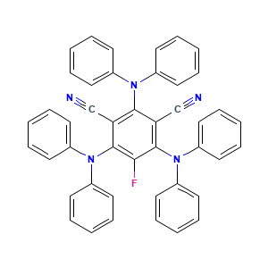 2,4,6-Tris(diphenylamino)-5-fluoroisophthalonitrile