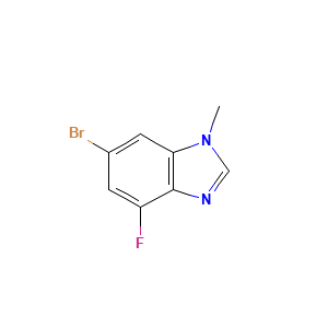 6-Bromo-4-fluoro-1-methyl-1H-benzimidazole