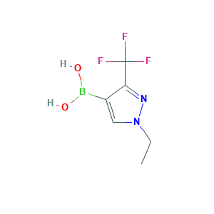 (1-Ethyl-3-(trifluoromethyl)-1H-pyrazol-4-yl)boronic acid