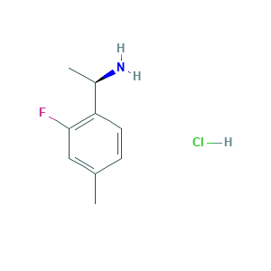 (R)-1-(2-Fluoro-4-methylphenyl)ethanamine hydrochloride