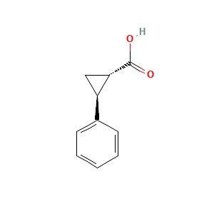 2-Phenyl-1-cyclopropanecarboxylic acid, (1S-trans)-