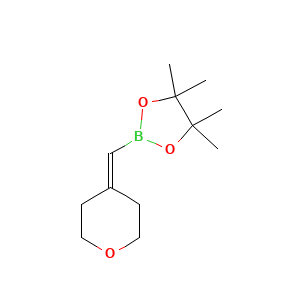 4,4,5,5-Tetramethyl-2-[(oxan-4-ylidene)methyl]-1,3,2-dioxaborolane