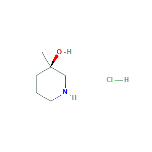 (3R)-3-Methyl-piperidin-3-olhydrochloride