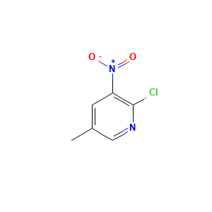 2-Chloro-5-methyl-3-nitropyridine