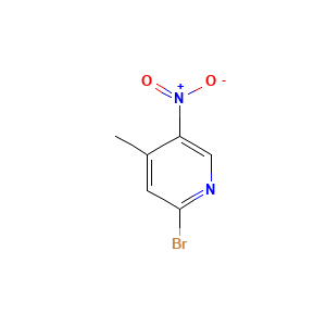 2-Bromo-4-methyl-5-nitropyridine