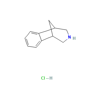 1,5-Methano-1H-3-benzazepine, 2,3,4,5-tetrahydro-, hydrochloride (1:1)