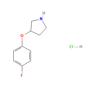 3-(4-Fluorophenoxy)pyrrolidine hydrochloride