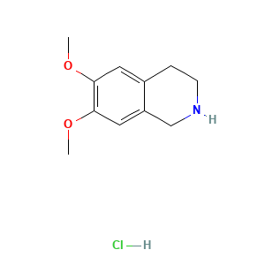 6,7-Dimethoxy-1,2,3,4-tetrahydroisoquinoline hydrochloride