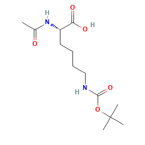 (S)-2-Acetamido-6-((tert-butoxycarbonyl)amino)hexanoic acid
