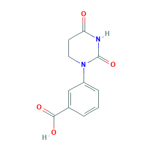 3-(2,4-Dioxotetrahydropyrimidin-1(2H)-YL)benzoic acid