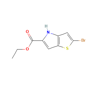 ethyl 2-bromo-4H-thieno[3,2-b]pyrrole-5-carboxylate