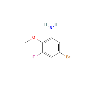 5-Bromo-3-fluoro-2-methoxyaniline