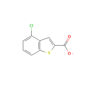 4-Chloro-1-benzothiophene-2-carboxylate