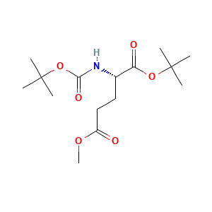 (S)-1-tert-Butyl 5-methyl 2-((tert-butoxycarbonyl)amino)pentanedioate