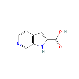 1H-Pyrrolo(2,3-c)pyridine-2-carboxylic acid