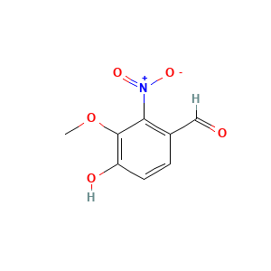 Benzaldehyde, 4-hydroxy-3-methoxy-2-nitro-